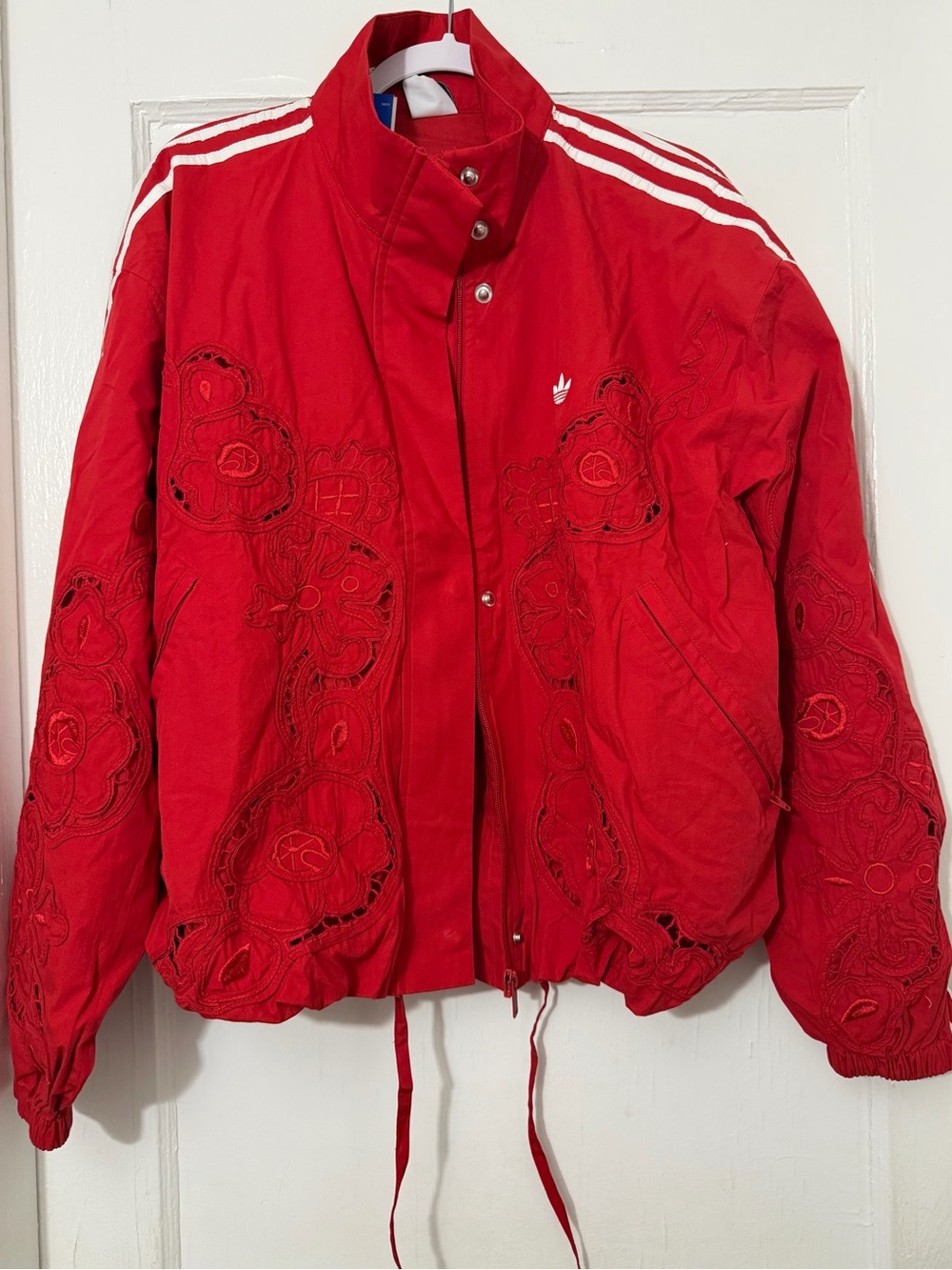 Adidas x ASOS oversized cutwork track jacket size M - Picture 3 of 4